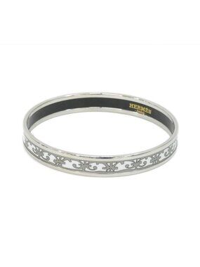 Hermes Bangle Bracelet Silver